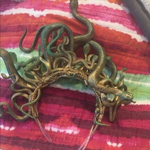 Handmade Medusa snake headband